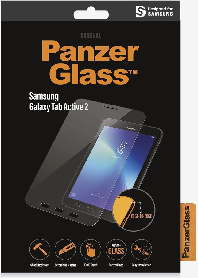 PanzerGlass - Protezione schermo per Tablet - Vetro - Crystal Clear - per Samsung Galaxy Tab Active Pro