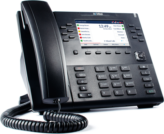 Mitel 6869 SIP Telefono - Telefono VoIP - SIP, RTCP, RTP, SRTP - 24 linee (80C00003AAA-A)
