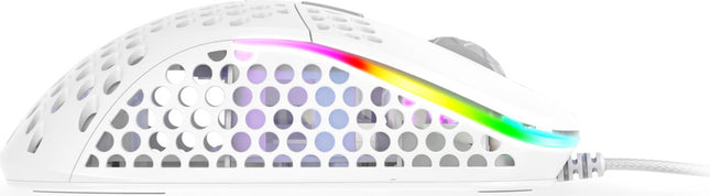 Xtrfy M4 RGB mouse destra USB Tipo-A Optical 16000 DPI (XG-M4-RGB-WHITE)