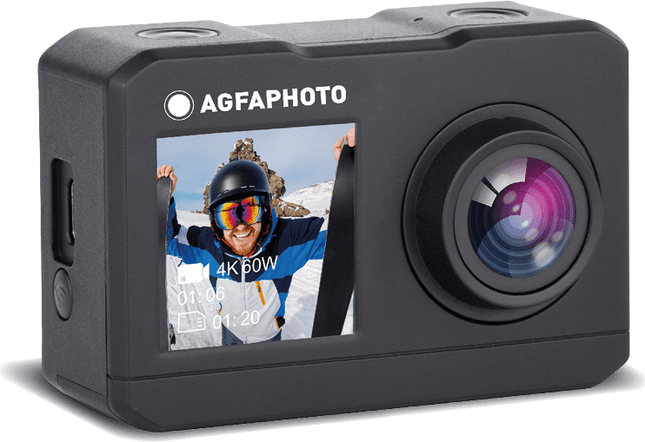 AgfaPhoto Action Cam Actionsports Camera 16 MP 2K Ultra HD CMOS WLAN 58 g (AC7000BK)