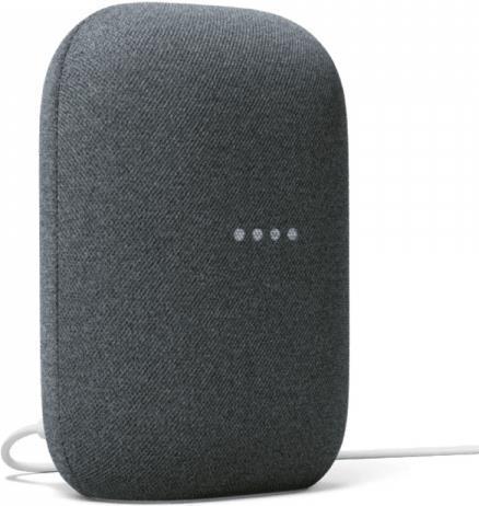 Google Nest Audio Charcoal - Google Assistant - Oval - carbone - plastica - Chromecast,Chromecast Audio - Android - iOS (GA01586-NO)