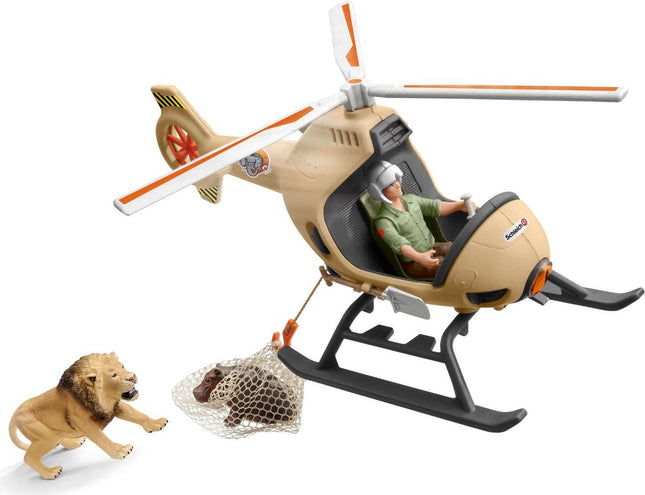 Schleich Wild Life elicottero di salvataggio animali (42476)