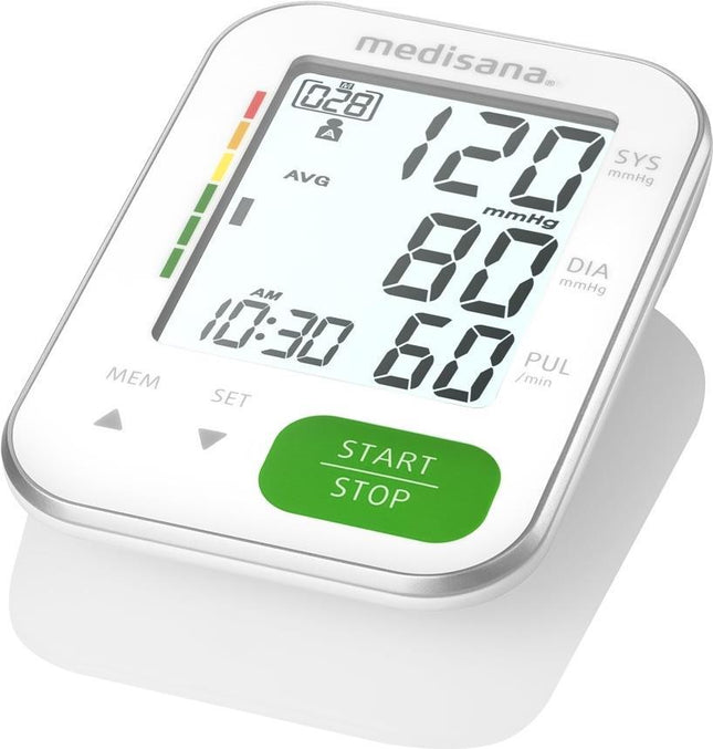 Medisana BU 565 misuratore di pressione sanguigna del braccio superiore (bianco) (51207)