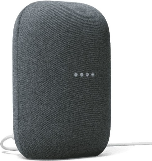 Google Nest Audio - Google Assistant - Carboncino in legno - Chromecast - Android - iOS (Nest Audio Gray)