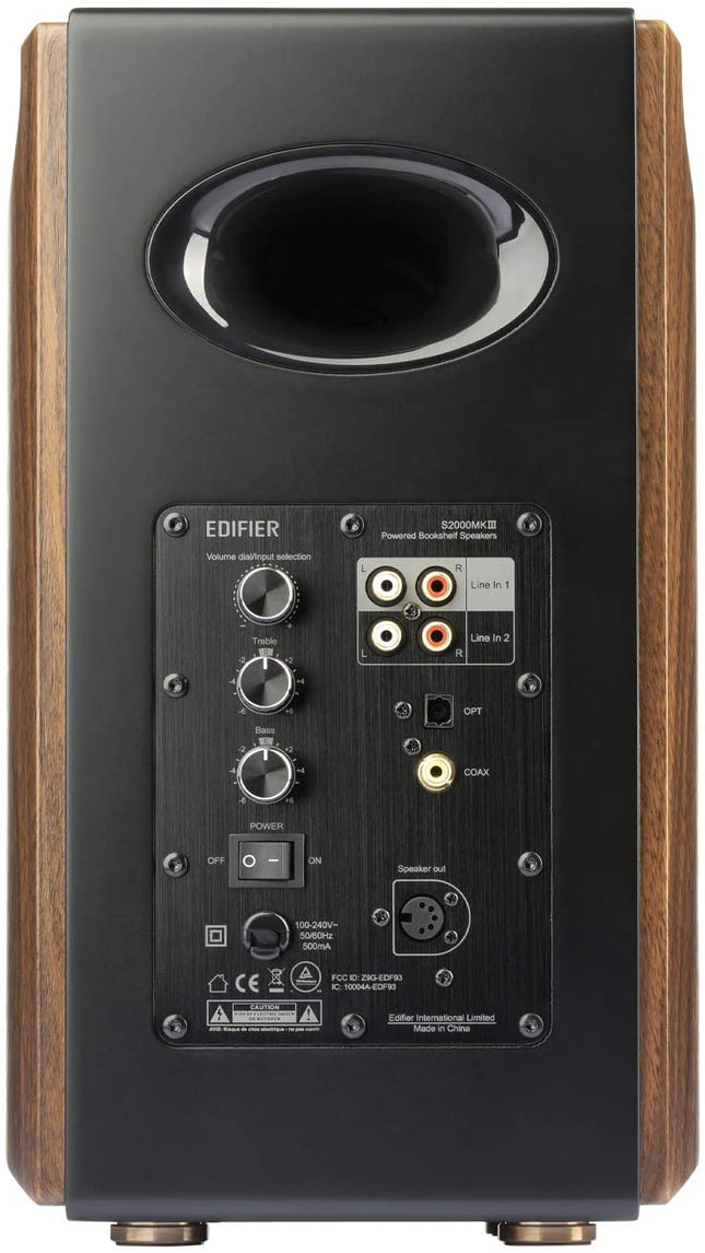 EDIFICI Studio S2000MKIII aptX Bluetooth Speaker System m. Remote Control (S2000MKIII)