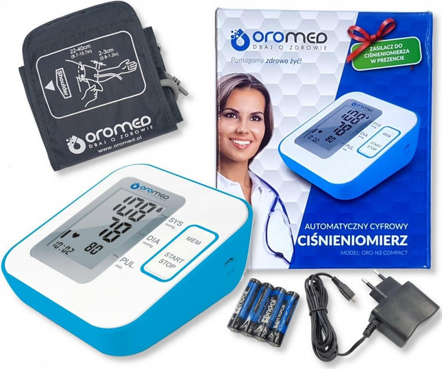 ORO-N3COMPACT misuratore di pressione sanguigna del braccio superiore (Cisnieniomierz ORO-N3COMPACT)